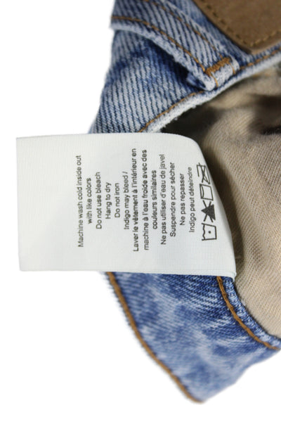 Rag & Bone Womens Straight Blue Jeans Cotton Size 26
