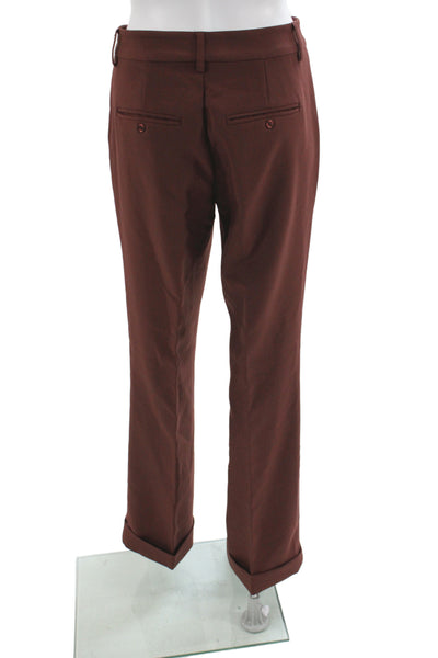 Paige Black Label Womens Dress Pants Brown 75% Polyester Size 2