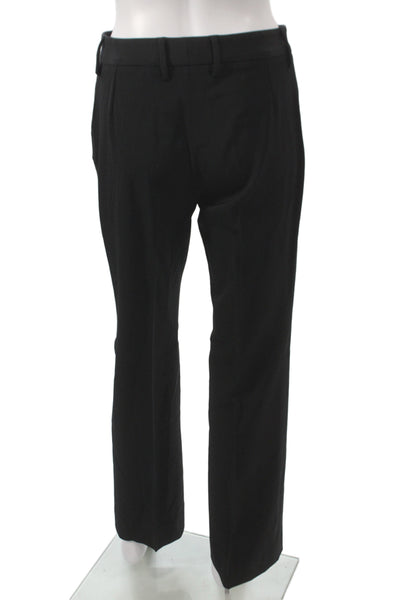 Dolce & Gabbana Womens Black Dress Pants Button Classic Size 38