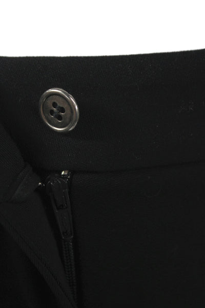 Dolce & Gabbana Womens Black Dress Pants Button Classic Size 38