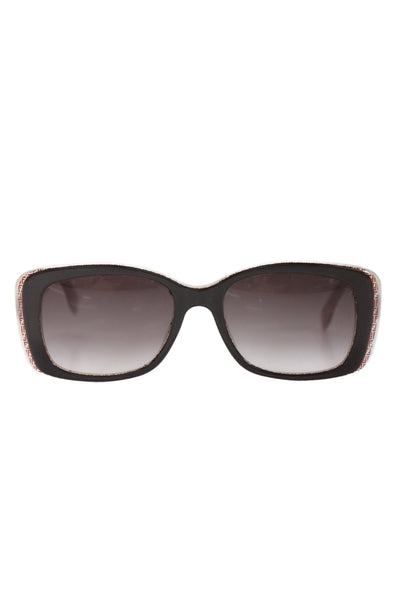 Fendi Womens FF 0002/S Model Acetate Monogram Sunglasses Red 140mm