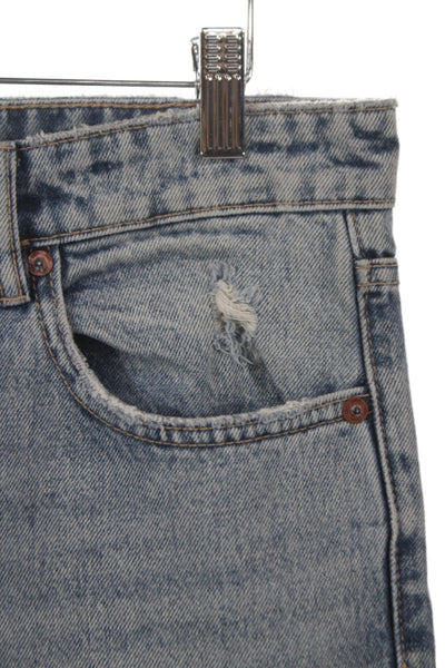 Zara Womens Straight Blue High Rise Jeans Size 8