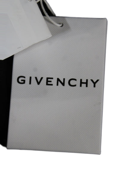 Givenchy Women Shift Dress Black Sleeveless Knee Length V-Neck Size 40
