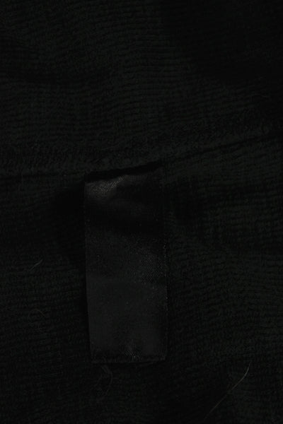 Todd Snyder Mens Basic Black Cotton Crew Neck Long Sleeve T-Shirt Size M