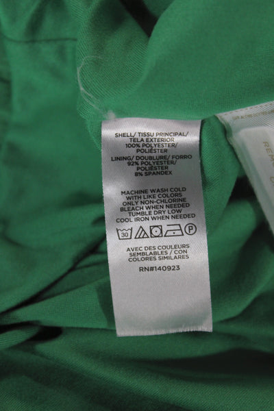 Lou & Grey Womens Anorak Green Drawstring Polyester Long Sleeve Size XL