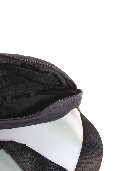 Lululemon Womens Multi-Compartment Zip Up Adjustable Belt Bag Black