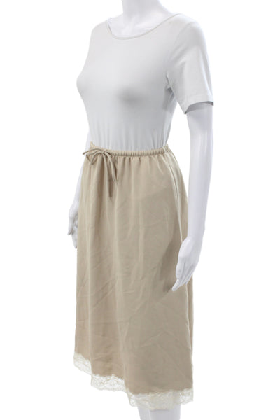 Privacy Please Womens White Striped Cotton Mini Skirt Set Boho Size 2XS