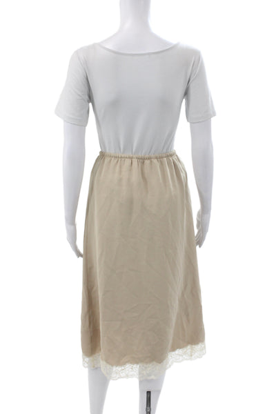 Privacy Please Womens White Striped Cotton Mini Skirt Set Boho Size 2XS