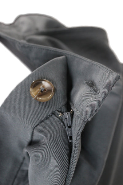 Reformation Womens Gray Tencel Lyocell Dress Pants Button Size 2