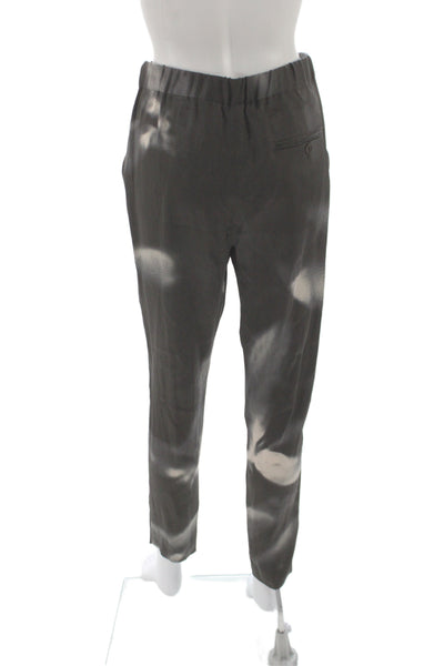 3.1 Phillip Lim Womens Ankle Gray Silk Pants Size 0