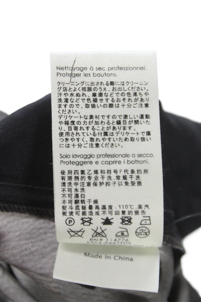 3.1 Phillip Lim Womens Ankle Gray Silk Pants Size 0