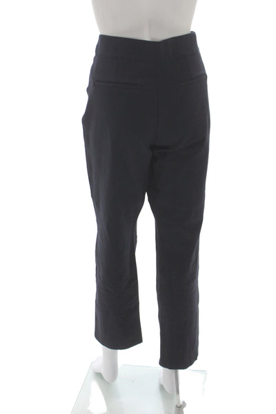 Spanx Womens Ankle Pants Black Pull On Size L