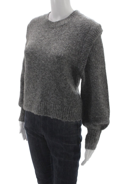 Treasure & Bond Womens Gray Crew Neck Pullover Sweater Size XS