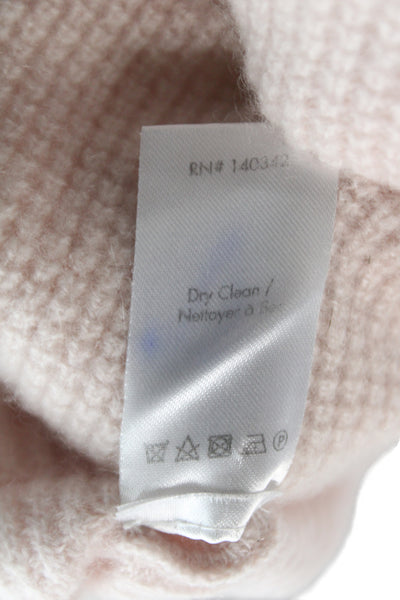 Elizabeth & James Women Pink Cashmere Crewneck Sweater Size XS