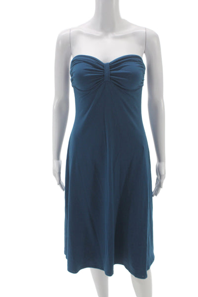 Susana Monaco Womens A-Line Blue Sleeveless Sweetheart Mini Dress Size XS