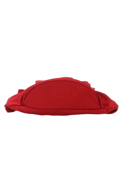 Kipling Womens Nylon Zip Fanny Belt Bag Bright Red