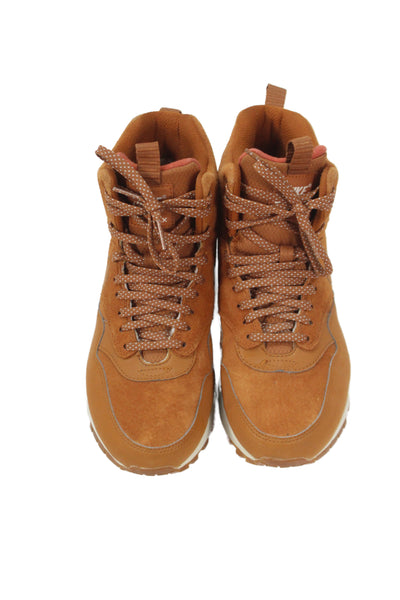 Nike Womens Air Max High Top Suede Sneakers Shoes Brown Size 9