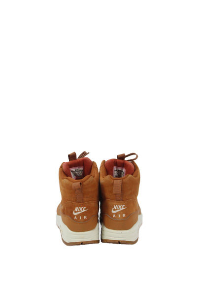 Nike Womens Air Max High Top Suede Sneakers Shoes Brown Size 9
