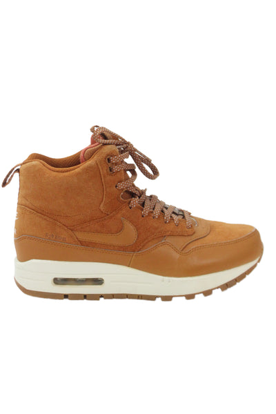 Nike Womens Air Max High Top Suede Sneakers Shoes Brown Size 9