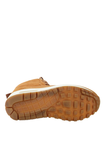 Nike Womens Air Max High Top Suede Sneakers Shoes Brown Size 9