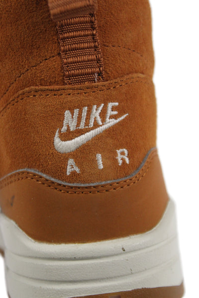 Nike Womens Air Max High Top Suede Sneakers Shoes Brown Size 9