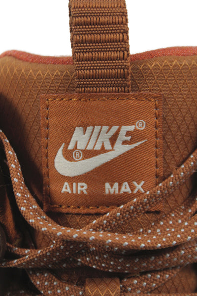Nike Womens Air Max High Top Suede Sneakers Shoes Brown Size 9