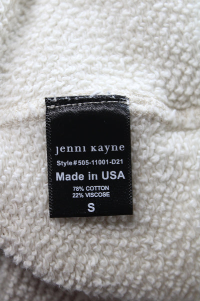 Jenni Kayne Women Two Piece Loungewear Set Beige Long Sleeve Size S