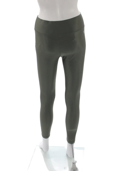 All Access Women Green Athleisure Ankle Leggings Polyamide Size S