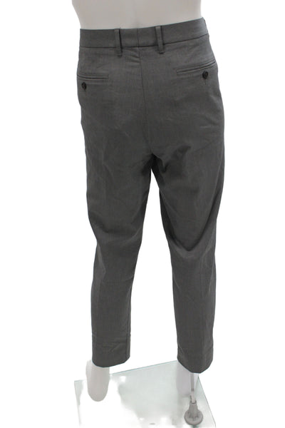 Bonobos Mens Gray Chino Pants Business Casual 97% Cotton Size 35