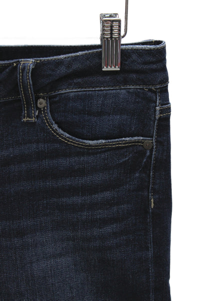 Paige Women Bermuda Shorts Blue 94% Cotton Size 27
