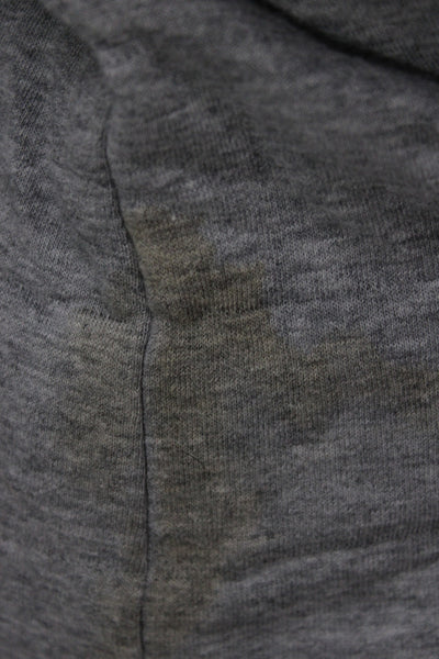 Eileen Fisher Womens Basic Gray Pullover Tee Longsleeve Size L