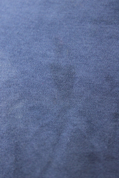Eileen Fisher Women Blue Organic Cotton Scoop Neck Basic Tank Size XL