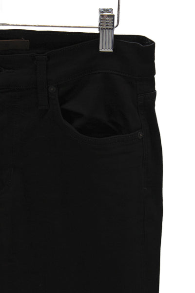 Joes Jeans Mens Straight Black Cotton Blend Jeans Size 31