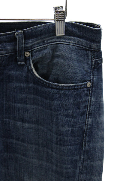 7 For All Mankind Mens Straight Jeans Beige Cotton Size 34