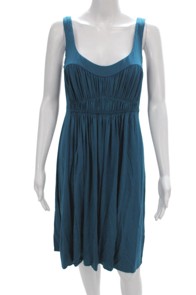 Susana Monaco Womens Tank Dress Blue Size S