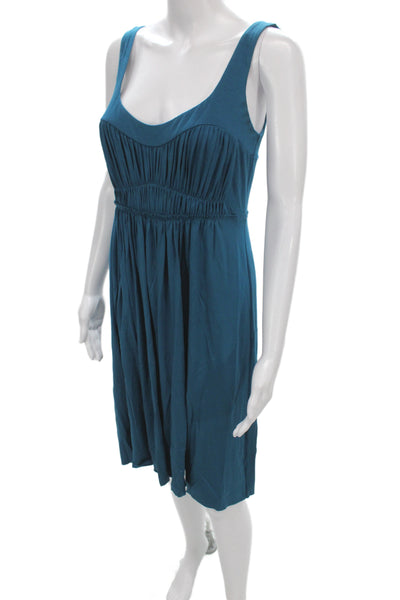 Susana Monaco Womens Tank Dress Blue Size S
