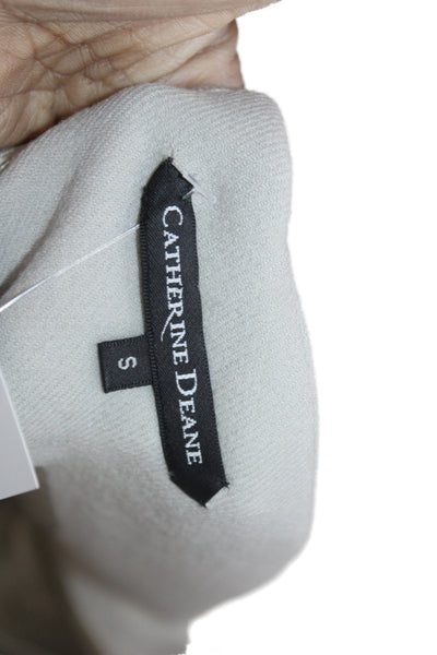 Carolina Herrera Women Sheath Dress Black Wool Long Sleeve Square Neck Size 4