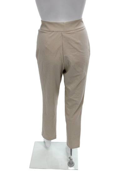 Calvin Klein Women Beige Dress Pants Zip Fly Size 6