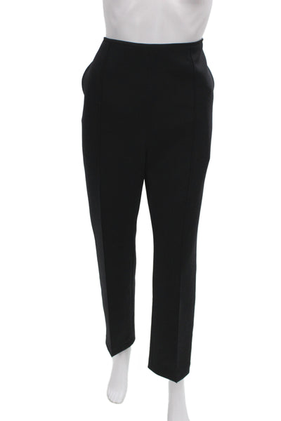 Adeam Womens Dress Pants Black 80% Polyester Hook & Eye Size 6