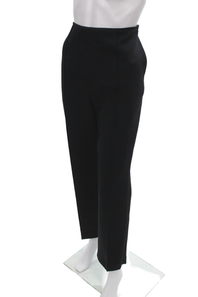 Adeam Womens Dress Pants Black 80% Polyester Hook & Eye Size 6