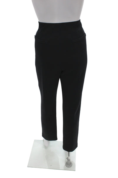 Adeam Womens Dress Pants Black 80% Polyester Hook & Eye Size 6
