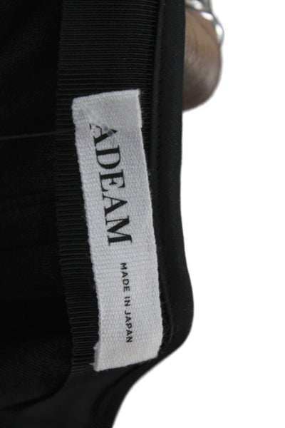 Adeam Womens Dress Pants Black 80% Polyester Hook & Eye Size 6