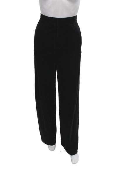 Rag & Bone Womens Black Dress Pants Viscose Pull On Size M