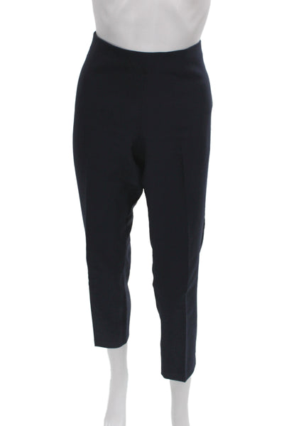 Adrianna Papell Women Ankle Pants Black Pull On Size 6