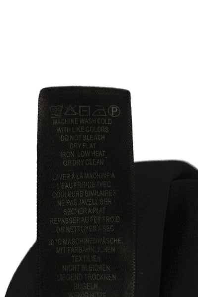 Adrianna Papell Women Ankle Pants Black Pull On Size 6