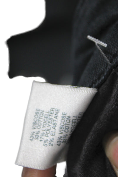 J Brand Womens Black Skinny Jeans High Rise Viscose Size 24