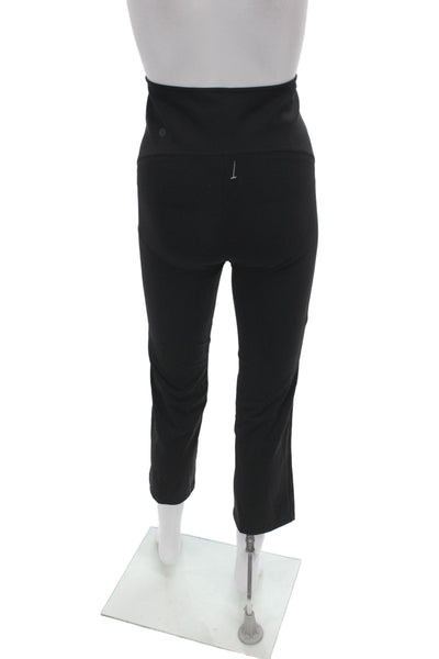 Lululemon Women Ankle Leggings Black Performance Athleisure Size 4