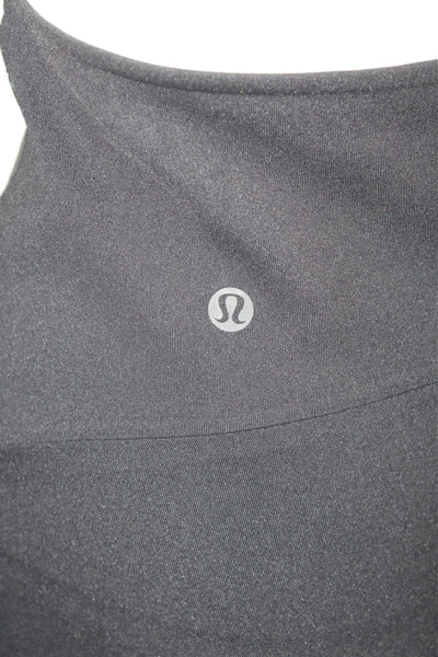 Lululemon Women Ankle Leggings Black Performance Athleisure Size 4