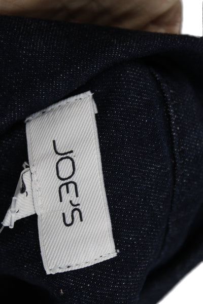 Joes Jeans Womens Blue Collared Sleeveless Mini Dress 98% Cotton Size S