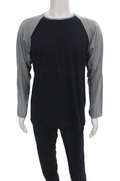 Armani Collezioni Mens Basic Black T-Shirt Size S